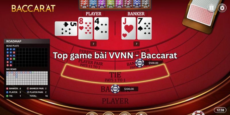 Top game bài VVNN - Baccarat